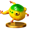 SSB4WU trophy Yellow Wollyhop
