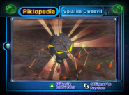 Volatile Dweevil glitch in Piklopedia, set off by Pikpik carrots