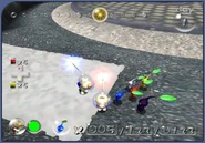 Pikmin 2 Beta 2.jpg (52 KB) The Valley of Repose in the beta of Pikmin 2. Note the different design on the manhole cover.