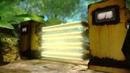 An electric gate in Pikmin 3