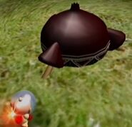 An Onion in Pikmin that is waiting to be activated