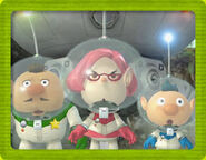 All 3 Leaders from Pikmin 3 (from left to right: Charlie, Brittany, Alph).