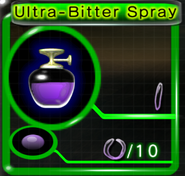 The Ultra-bitter spray with its corresponding data in Pikmin 2