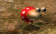 A Dwarf Bulborb in the Piklopedia in Pikmin 2