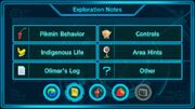 Exploration Notes
