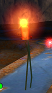 A high quality screenshot of a red Glowstem.