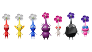 Pikmin 4 Renders of all Pikmin from Pikmin 3.