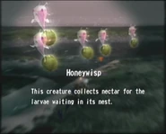 Honeywisp This creature collects nectar for the larvae waiting in its nest.