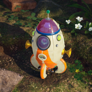 The S.S. Dolphin from Pikmin 4