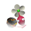 The unused HUD icon for a flower-stemmed Red Pikmin holding a Bomb Rock in Pikmin.