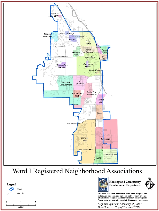 Tucson - Ward 1  PimaPower Wiki  Fandom