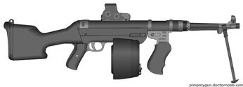 ⭐︎katu⭐︎ Stock GIRIGIRI MACHINIGUN SCG- WWII-Modern Variants (Foxtrot12/Cheesehead999) | Pimp My Gun