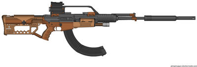 Ex-mag I36 marksman rifle