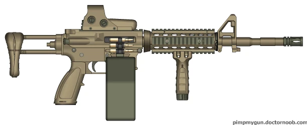 K-52 Light Machine Gun | Pimp My Gun Wiki | Fandom