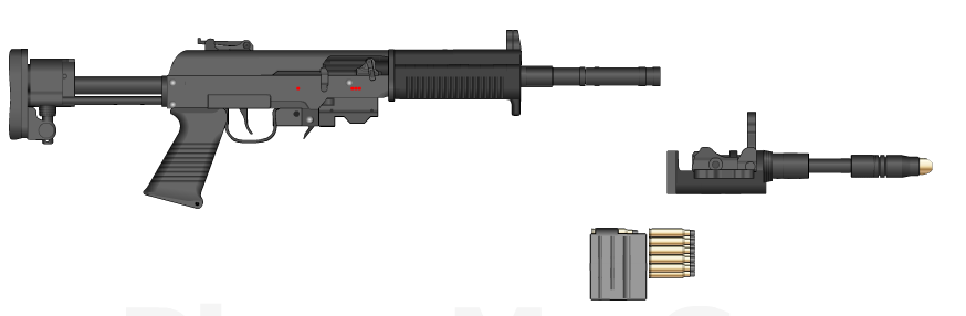 22mm gun