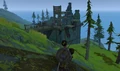 Old ruins with puzzle