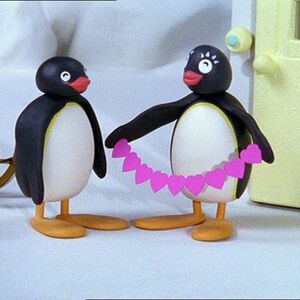 Pingi S Valentine Card Pingu Wiki Fandom Just when he is about to get there she gets up and walks away, leaving him the male waddles after the female like a angry penguin. valentine card pingu wiki fandom