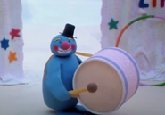 Pingu as an clown in the episode