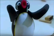 Pingu crying after being slapped