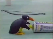 Pingu in one of Otmar Gutmann's showreels