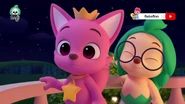 Pinkfong's delayed reaction