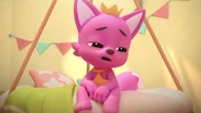 "Go back to sleep, please, Hogi?"