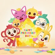 Pinkfong and friends Friendship Day