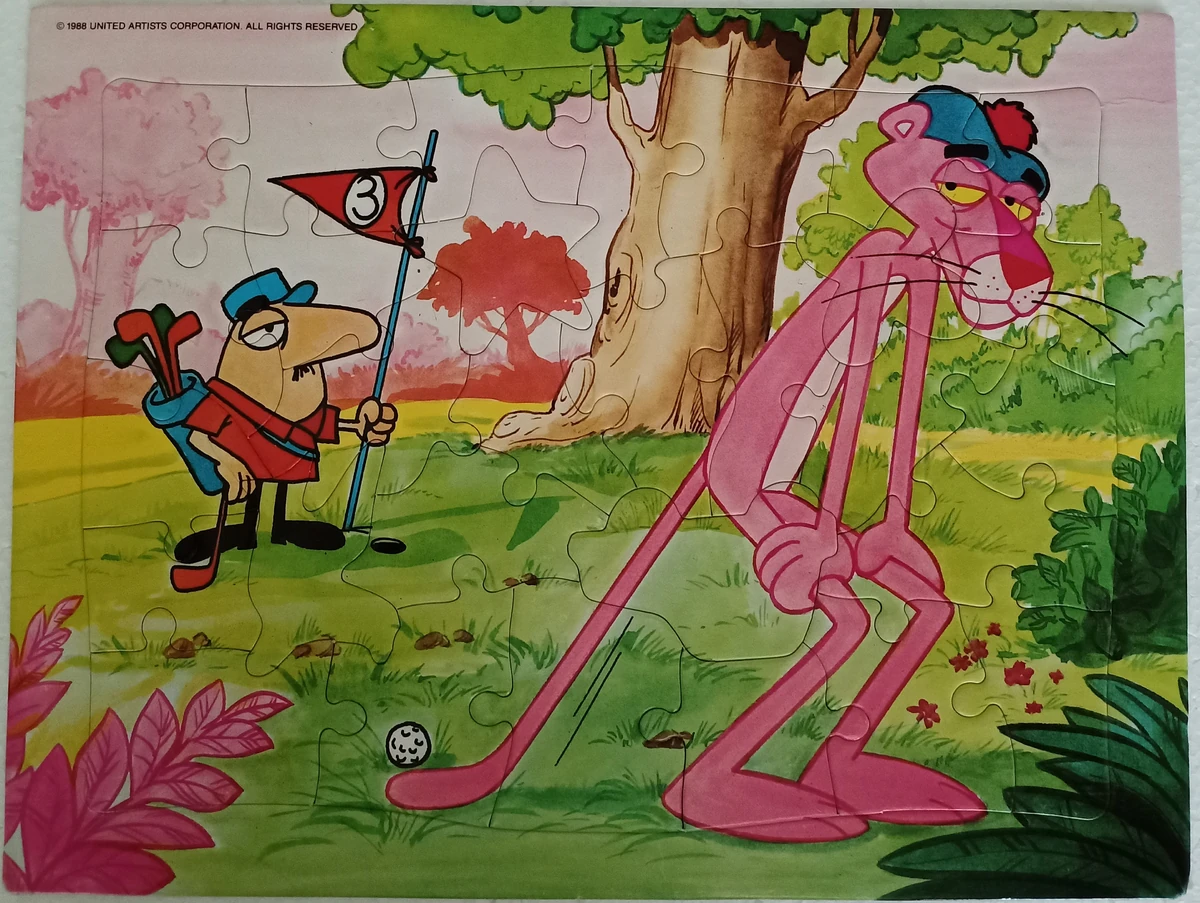 Golf Pink Panther Holdson JigTray Puzzle The Pink Panther Wiki