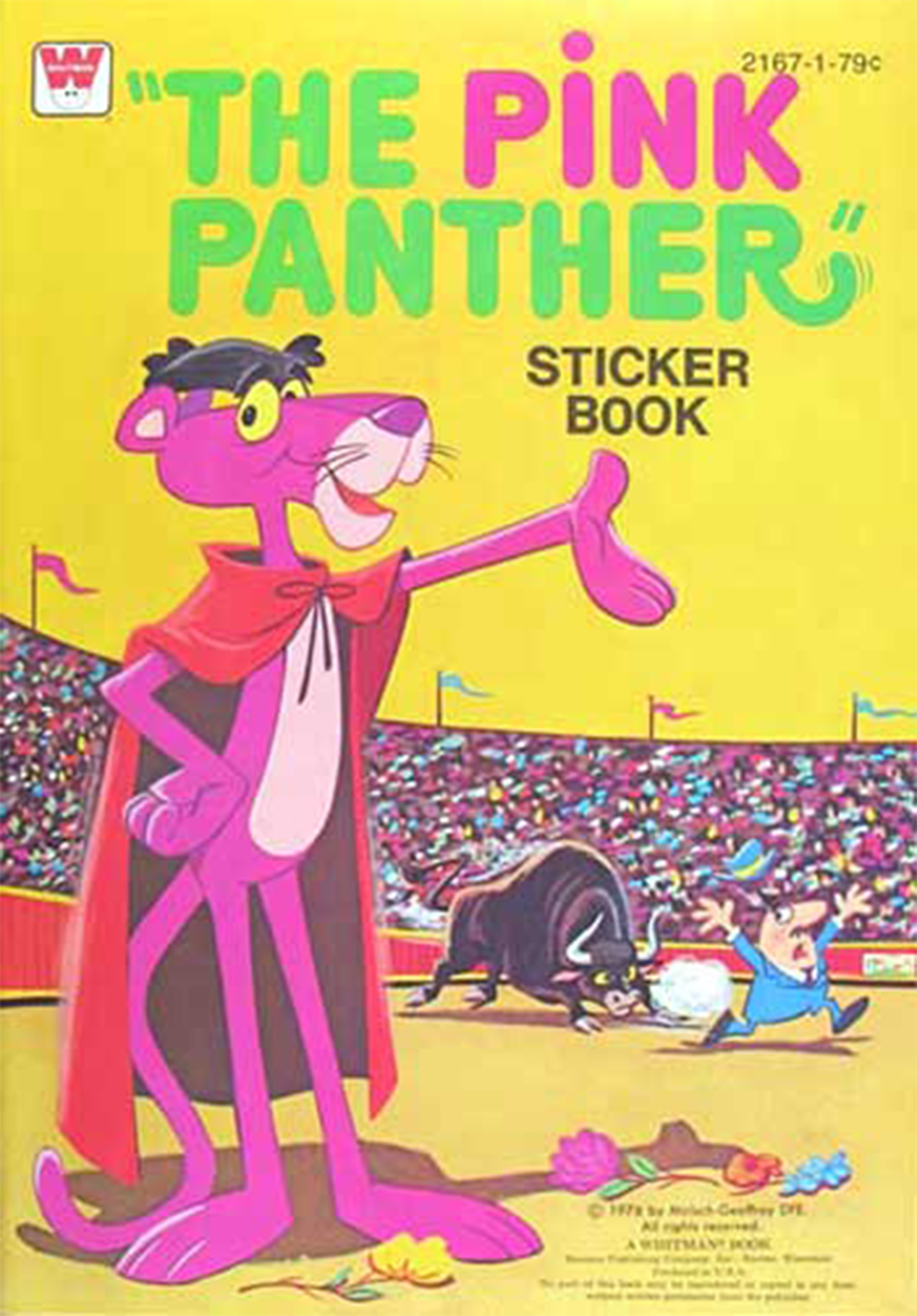 The Pink Panther Winks Sticker - Sticker Mania