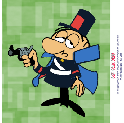 Sgt. Deux Deux - Mo Pa Sa La Pantera Rosa 21 puzzle - Credits.png