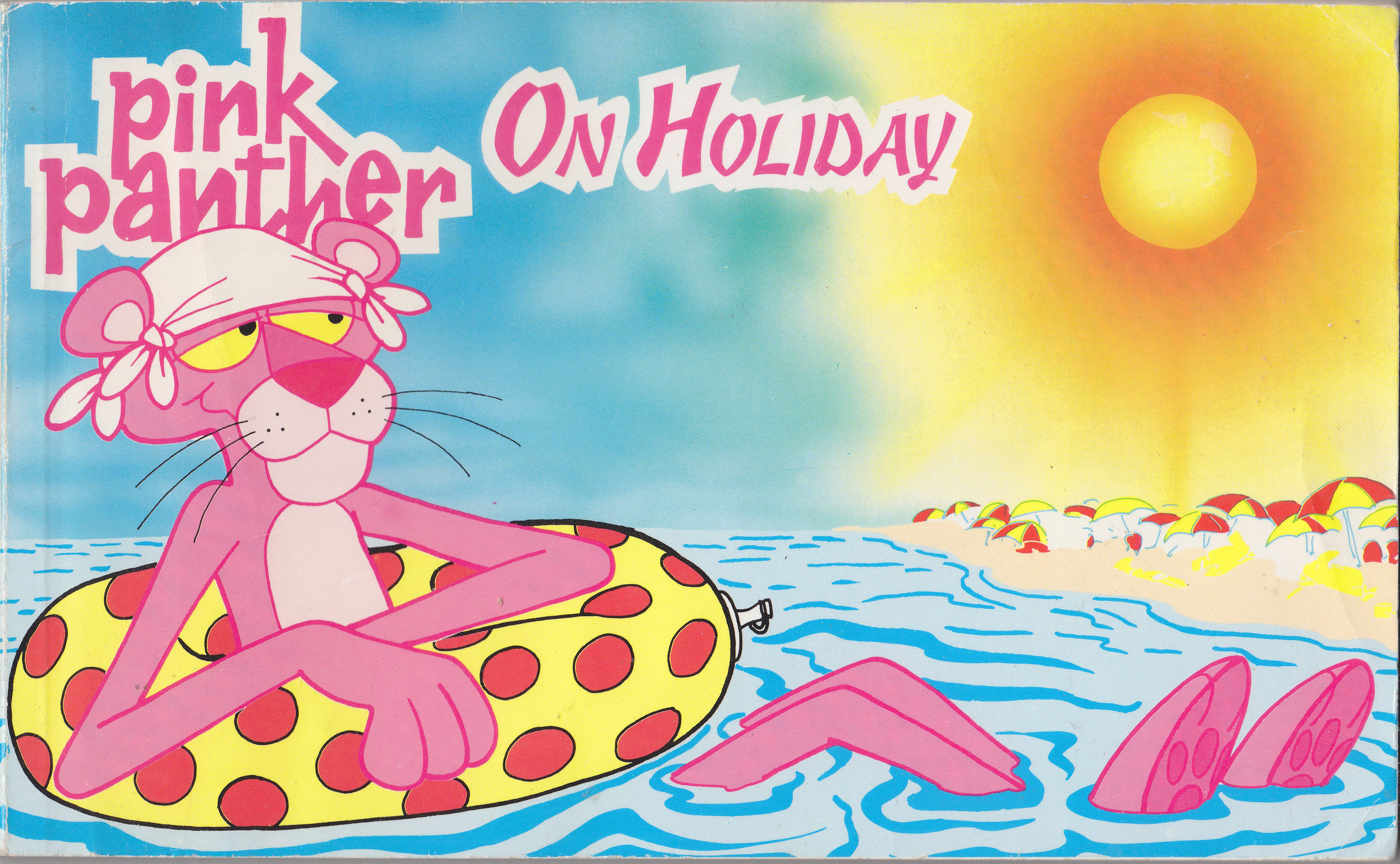 Pink Panther on holiday