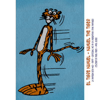 El Tigre Nahuel - Nahuel the Tiger - Colors by me.png
