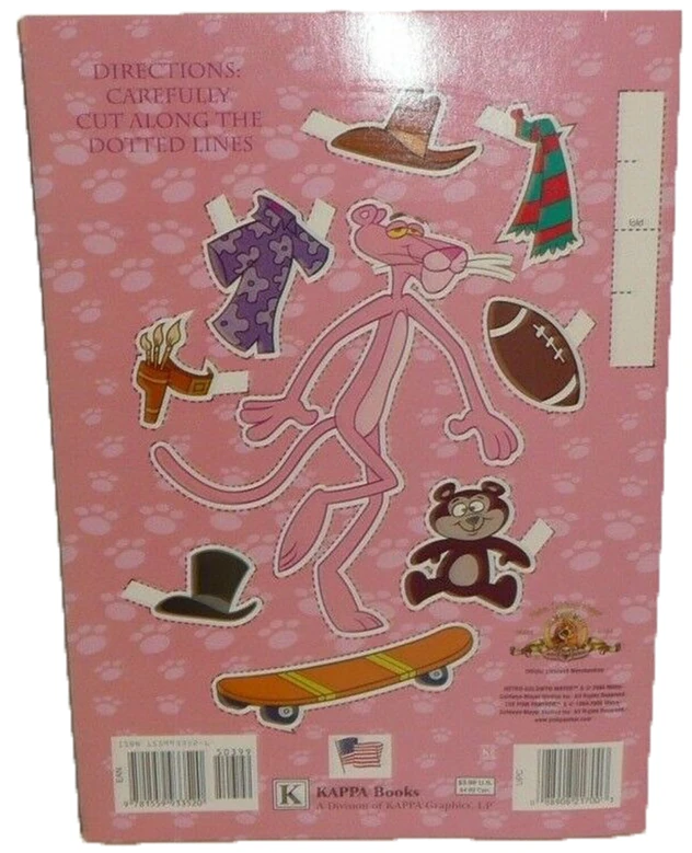 Coloring and Activity Book - Kappa Books | The Pink Panther Wiki | Fandom