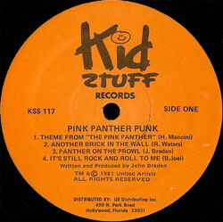 KidStuff Records - Pink Panther - Punk | The Pink Panther