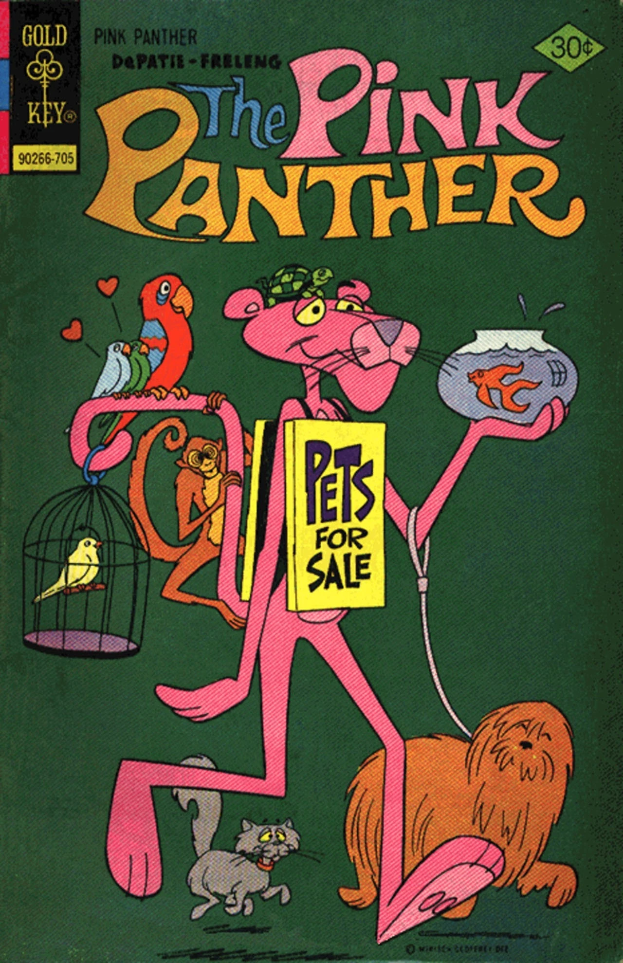 Pink Panther 43 Gold Key | The Pink Panther Wiki | Fandom