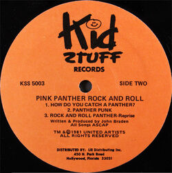 KidStuff Records - Pink Panther - Rock And Roll | The Pink