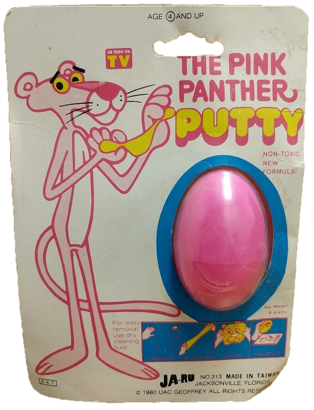 Ja-Ru - Pink Panther - Putty | The Pink Panther Wiki | Fandom