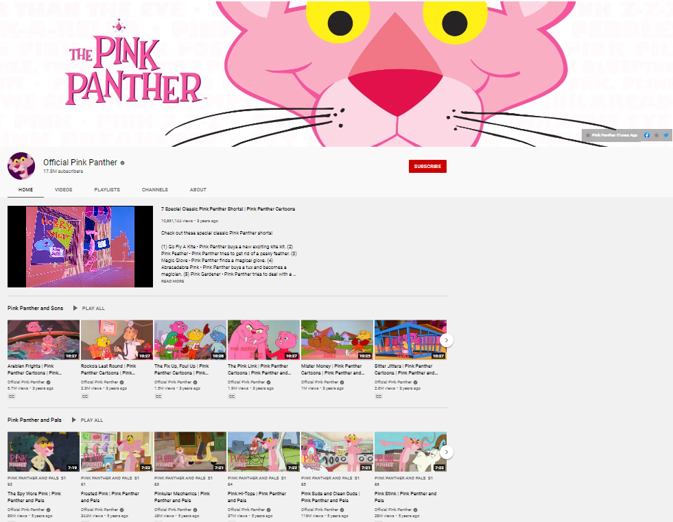 Official Pink Panther 