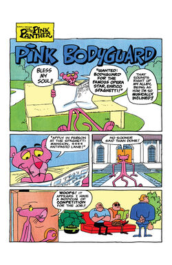 Pink Panther Cartoon Hour Special (2016 American Mythology) comic books