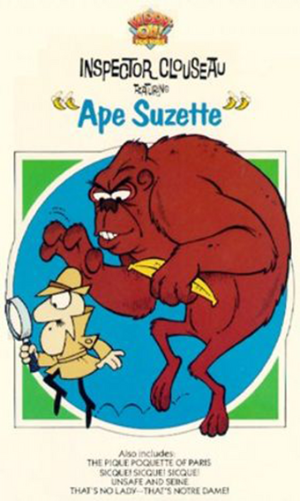 VHS - The Inspector - Ape Suzette | The Pink Panther Wiki