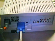 Pippin combo dock back.jpg (98 KB) Back of a prototype combo dock with a 10BASE-T ethernet port (bottom left).