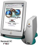 Mockup of a Macintosh NC (network computer)