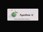 Early loading screen with the working title "PippinWorks"