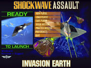 The title screen of the release for  uses a different name than the packaging.