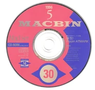 Disc of Mac Bin CD-ROM 30, from MacUser (JP) in May 1996.