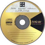 This CD-R contained a Pippin demo of Rain'Net for the KMP 2000.