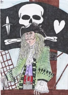 Chevalle con su Bandera