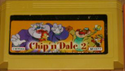NES -- Chip 'n Dale Rescue Rangers 2 -- Fake box. Famicom