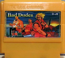 【未開封】 BAD DUDES ＆ HEAVY BARREL Bad Dudes | Pirated Game Museum Wiki | Fandom