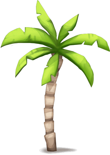 Palm Tree Stock Illustration - Download Image Now - Palm Tree, Two Objects,  Color Image - iStock
